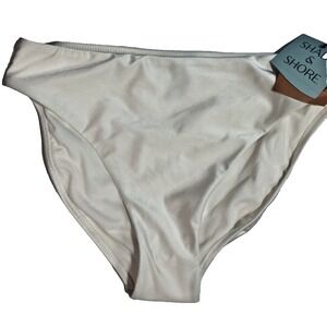 Shade and Shore White Bikini Bottoms New With Tags